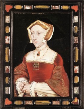 Retrato de Jane Seymour Renacimiento Hans Holbein el Joven Pinturas al óleo